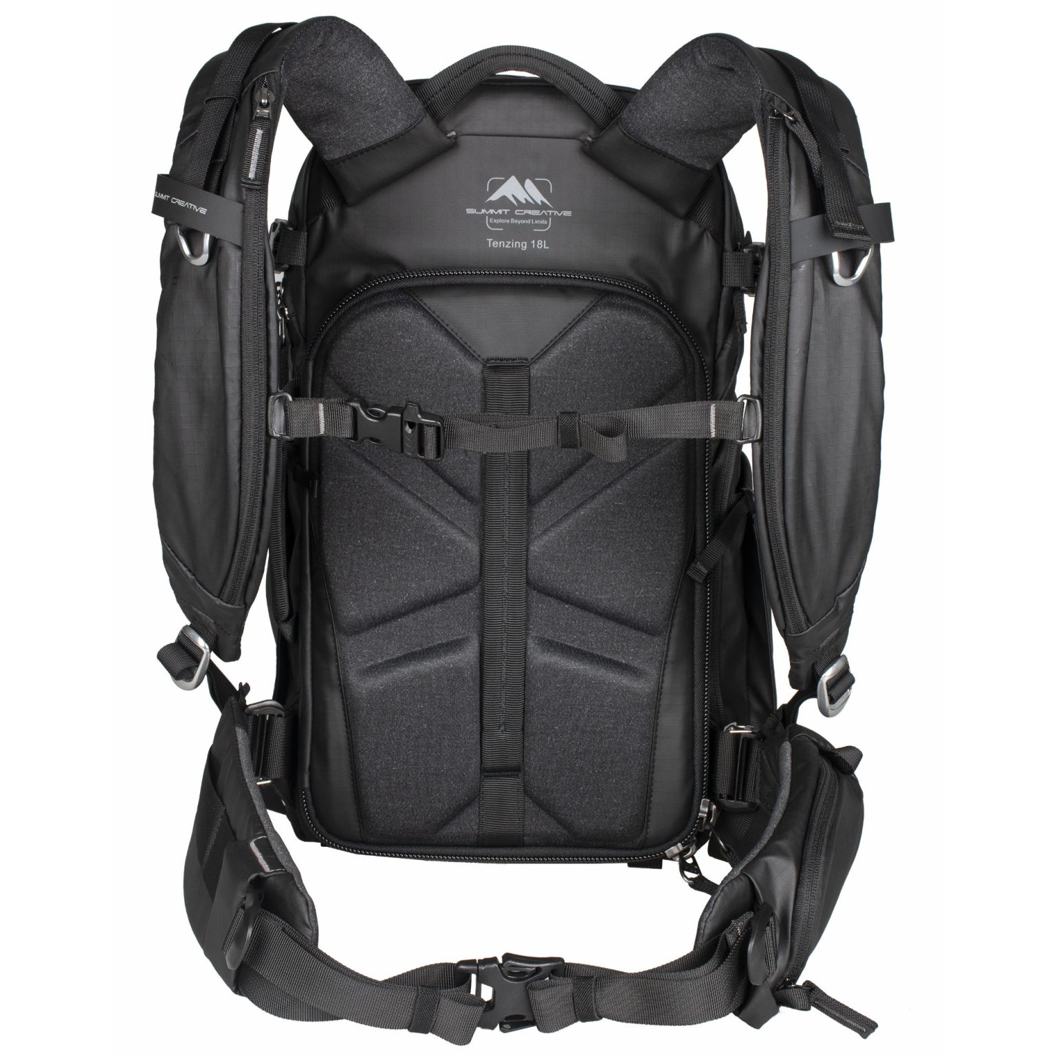 Summit Creative Small Camera Backpack Tenzing 18L (Black) Summit