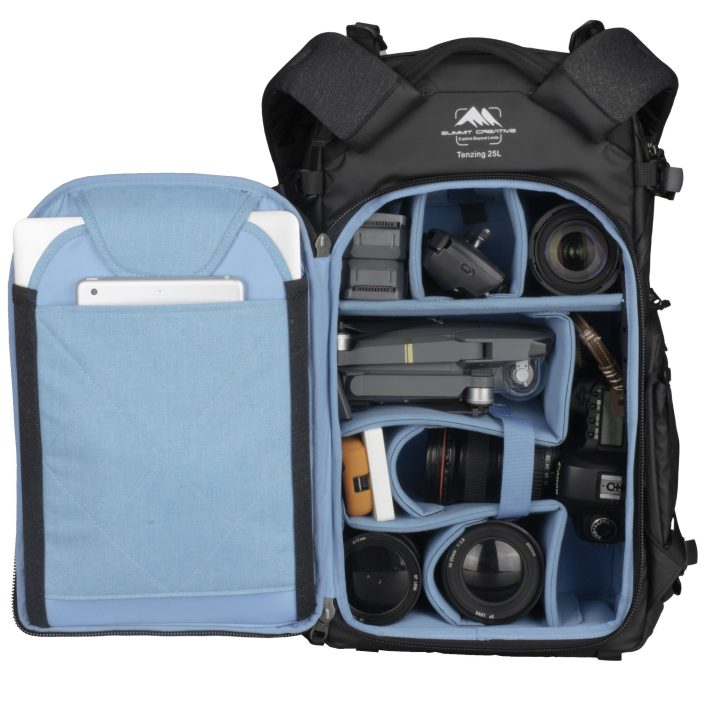 Summit Creative Medium Camera Backpack Tenzing 25L (Blue) | Summit Creative Australia 10