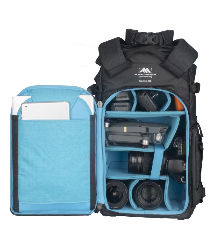 Summit Creative Medium Rolltop Camera Backpack Tenzing 30L (Green) | Summit Creative Australia 12