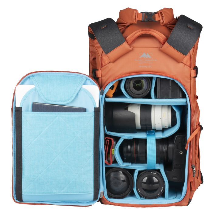 Summit Creative Large Rolltop Camera Backpack Tenzing 40L (Green) | Summit Creative Australia 15