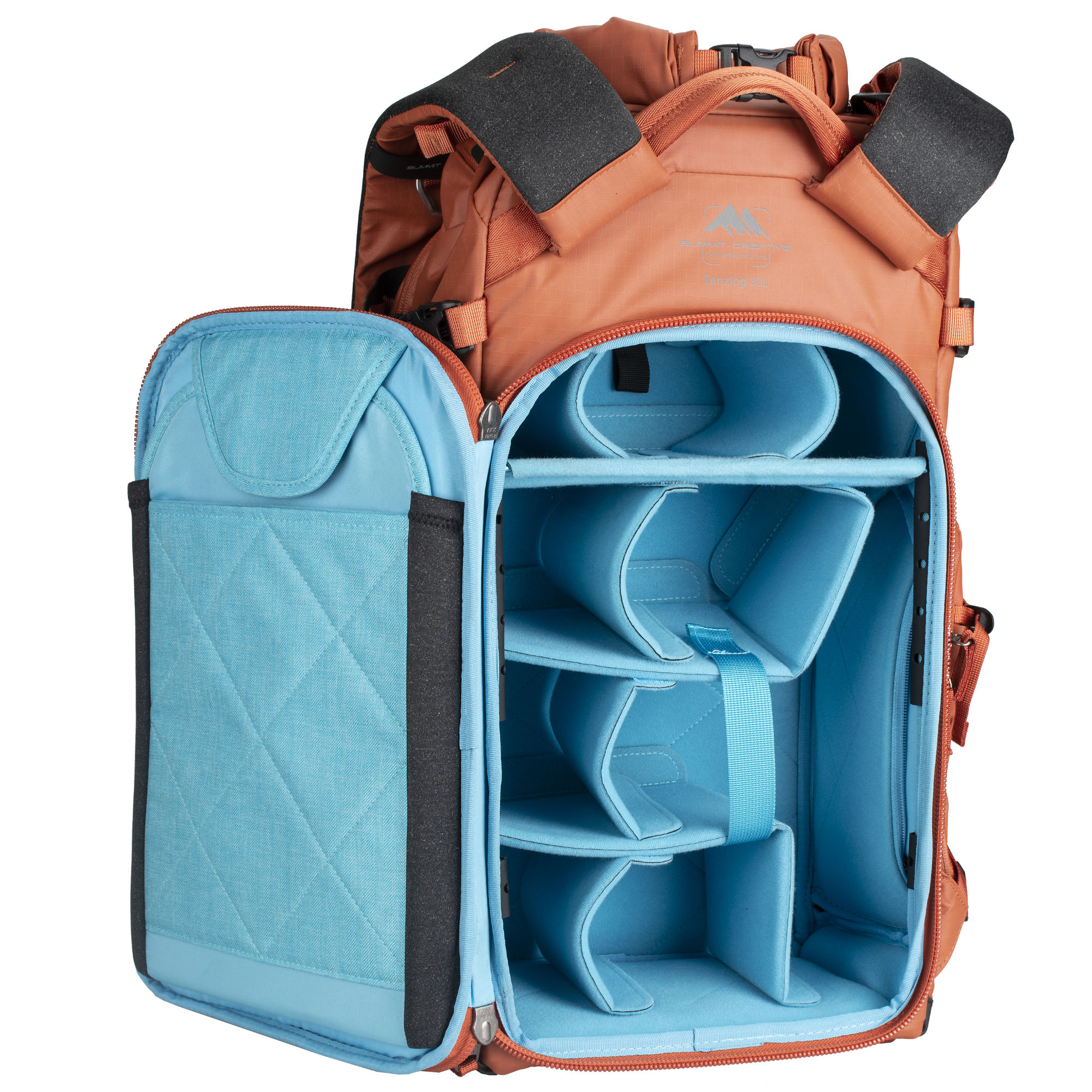 Summit Creative Medium Rolltop Camera Backpack Tenzing 30L (Orange) | Summit Creative Australia 11 Summit Creative Medium Rolltop Camera Backpack Tenzing 30L (Orange) | Summit Creative Australia 11