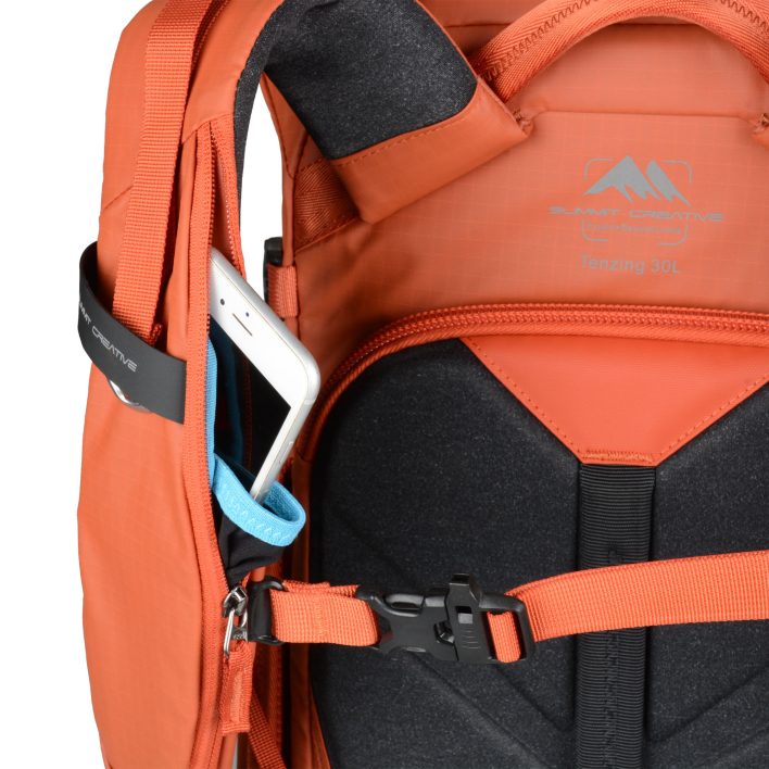 Summit Creative Medium Rolltop Camera Backpack Tenzing 30L (Orange) | Summit Creative Australia 42