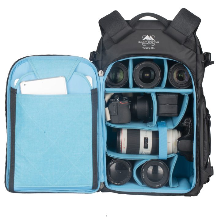 Summit Creative Large Camera Backpack Tenzing 35L (Blue) | Summit Creative Australia 14