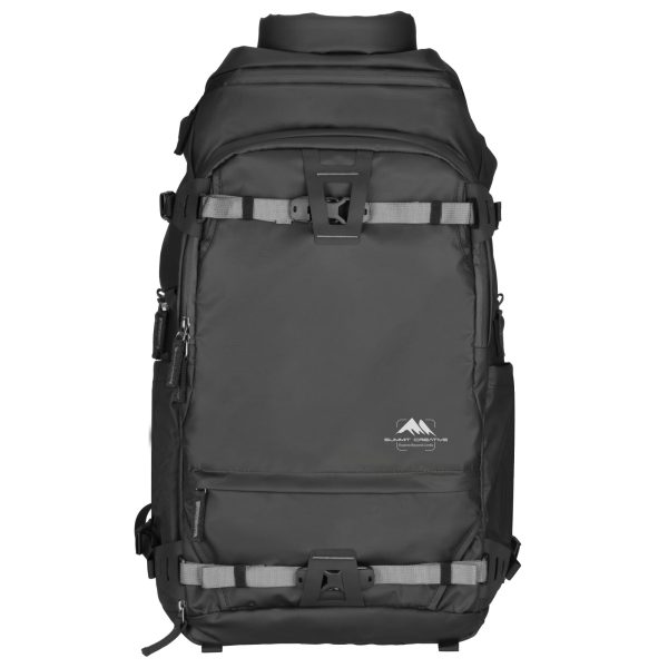 Summit Creative Large Rolltop Camera Backpack Tenzing 40L (Black) | Summit Creative Australia