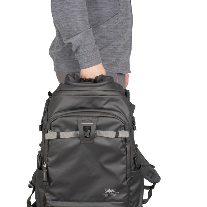 Summit Creative Large Rolltop Camera Backpack Tenzing 40L (Black) | Summit Creative Australia 9