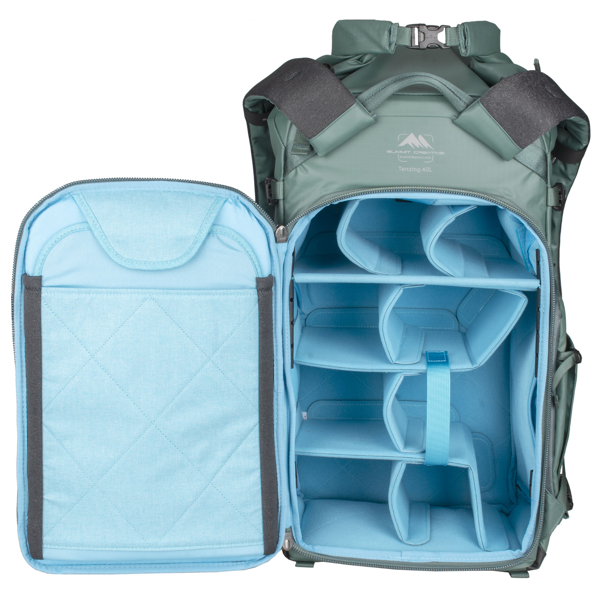 Summit Creative Large Rolltop Camera Backpack Tenzing 40L (Green) | Summit Creative Australia 12 Summit Creative Large Rolltop Camera Backpack Tenzing 40L (Green) | Summit Creative Australia 12