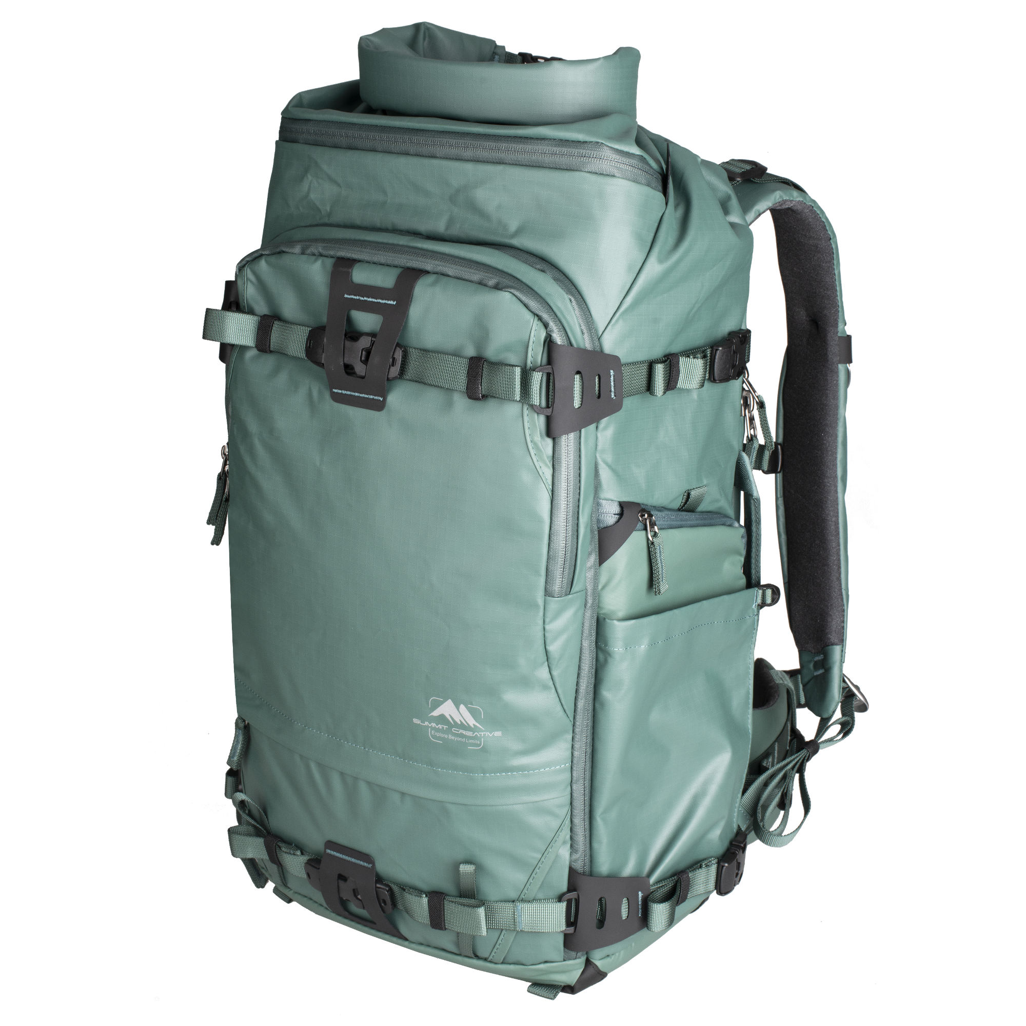Summit Creative Large Rolltop Camera Backpack Tenzing 40L (Green) | Summit Creative Australia 4 Summit Creative Large Rolltop Camera Backpack Tenzing 40L (Green) | Summit Creative Australia 4
