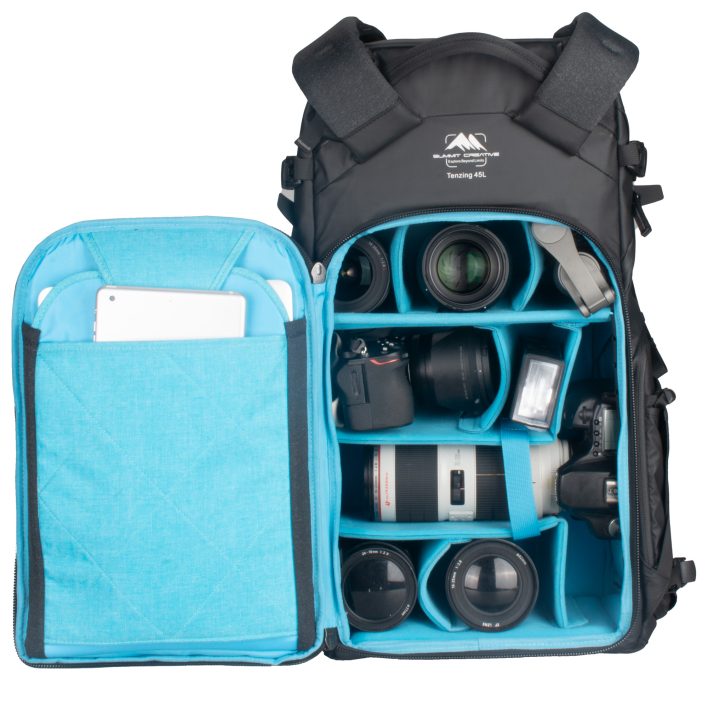 Summit Creative XLarge Camera Backpack Tenzing 45L (Orange) | Summit Creative Australia 12