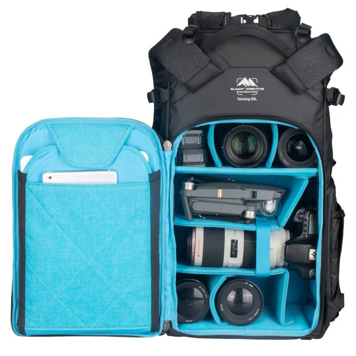 Summit Creative XLarge Rolltop Camera Backpack Tenzing 50L (Green) | Summit Creative Australia 13