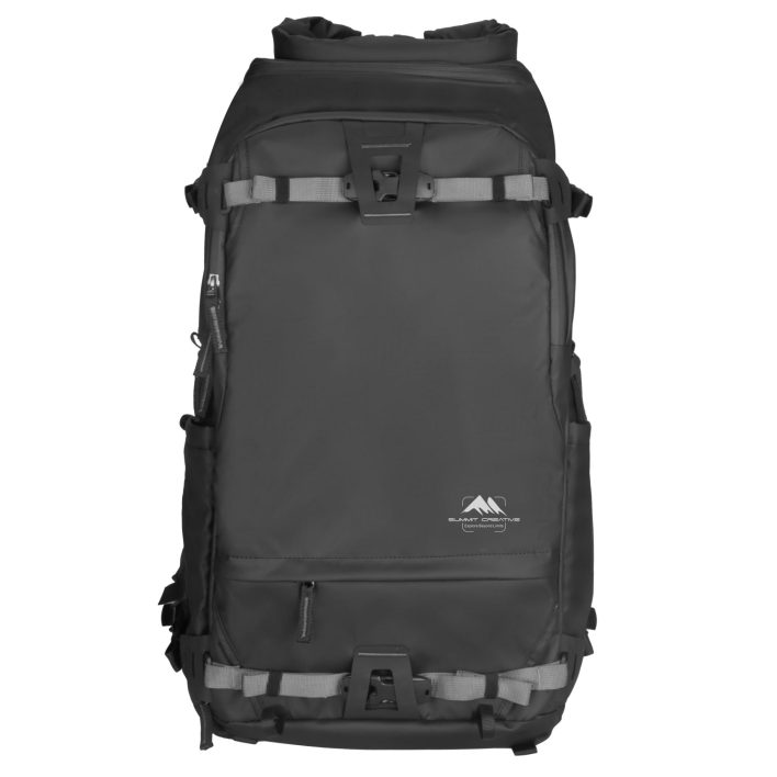 Summit Creative XLarge Rolltop Camera Backpack Tenzing 50L (Black) | Summit Creative Australia