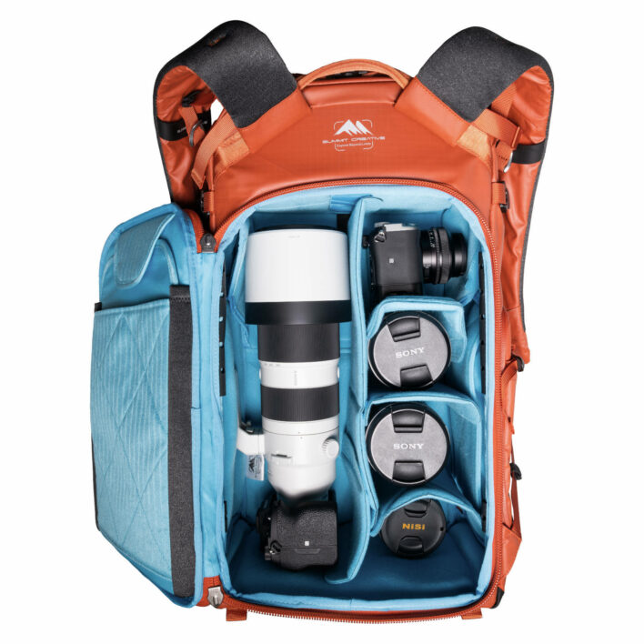 Summit Creative XLarge Rolltop Camera Backpack Tenzing 50L (Orange) | Summit Creative Australia 35