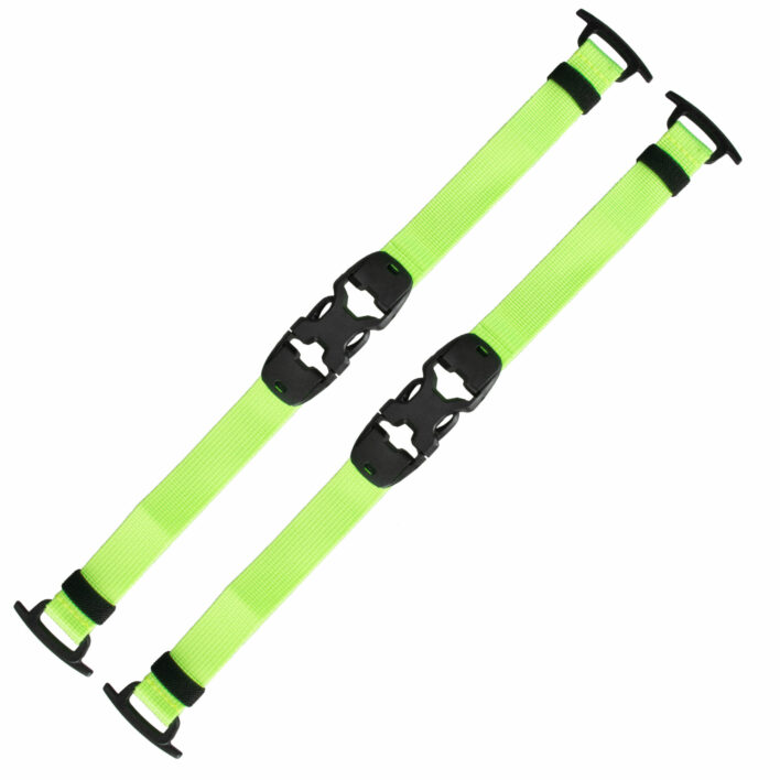 Summit Creative Front Accessories Buckle Strap for Tenzing Series Bags – Set of 2 (Fluorescent Green) | Summit Creative Australia